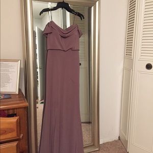 Jenny Yoo Fig Crepe Gown